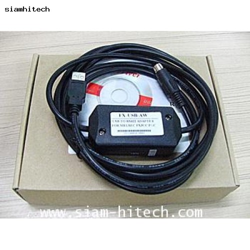 สายโหลด mitsubishi FX-USB-AWmelsec FX3UC PLC(สินค้าใหม่)