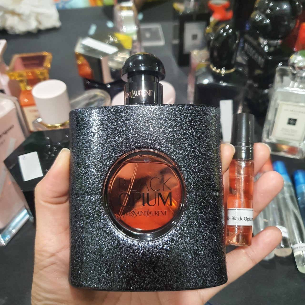 น้ำหอมแท้แบ่งขาย YSL Black Opium Eau De Parfum for women💕Travel Size #แบบทดลอง