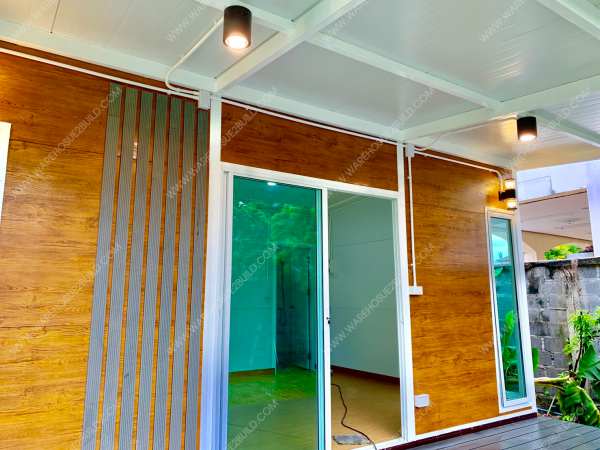 บ้านสำเร็จรูป ขนาด5.40x3.60 เมตร