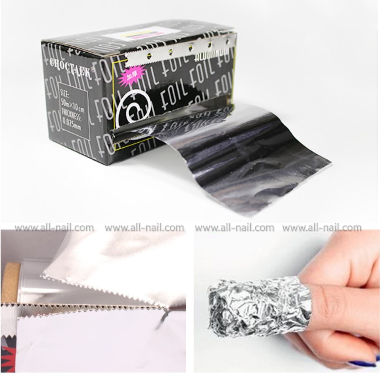 ฟอยล์ห่อเล็บ ยาว5เมตร