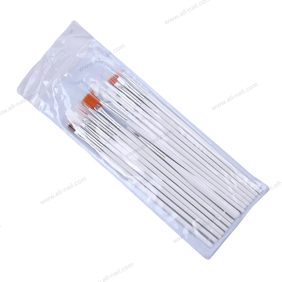 1ชุด/15ด้าม ⚡⚡ ชุดพู่กันทำเล็บ พู่กันเจล พู่กันเพ้นท์ คุ้มค่าสุดๆ