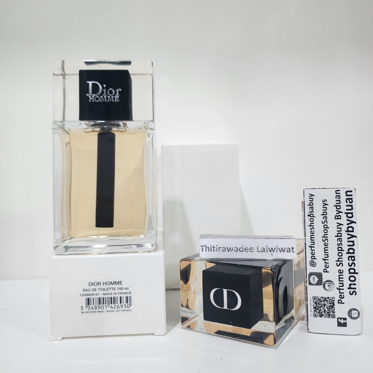 น้ำหอมแท้แบ่งขาย Christian Dior Homme EDT for men 💕Travel Size แบบทดลอง