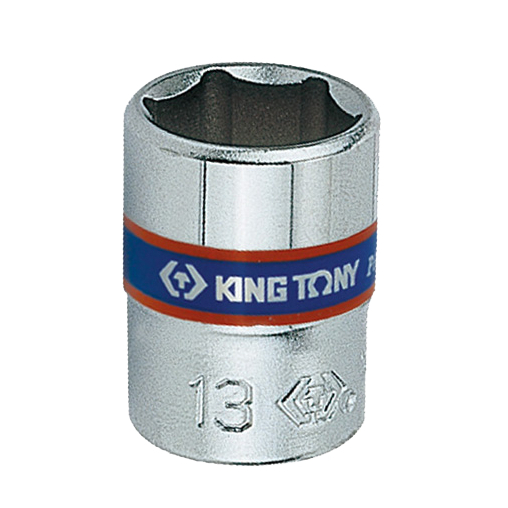 Kingtony 2335S ลูกบล็อก 6P สั้นขาว 1/4" (2 หุน) ขนาดหุน คิงโทนี่