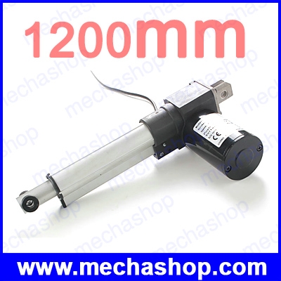 ลิเนียร์แอคทูเอเตอร์ ลิเนียร์มอเตอร์ Linear Actuator 24V DC Motor Heavy Duty 1200mm 6000N 600KG 5mm/s IP54 (สินค้า Pre-Order)