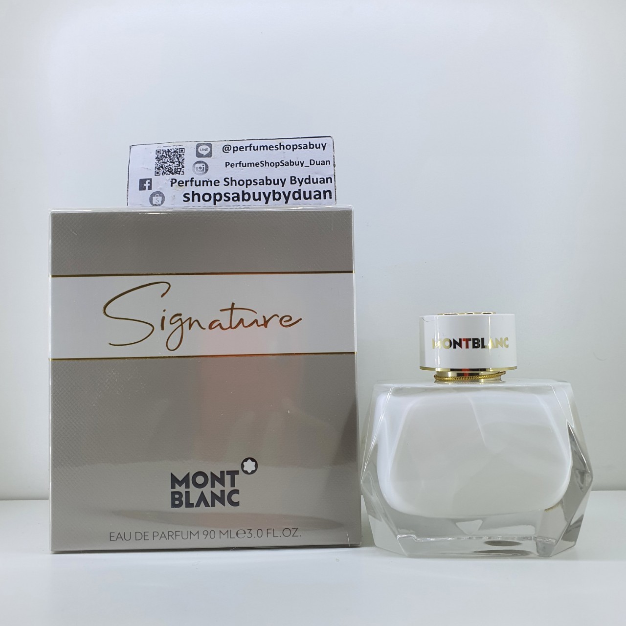 น้ำหอมแท้ MontBlanc Signature EDP 90ml กล่องซีล