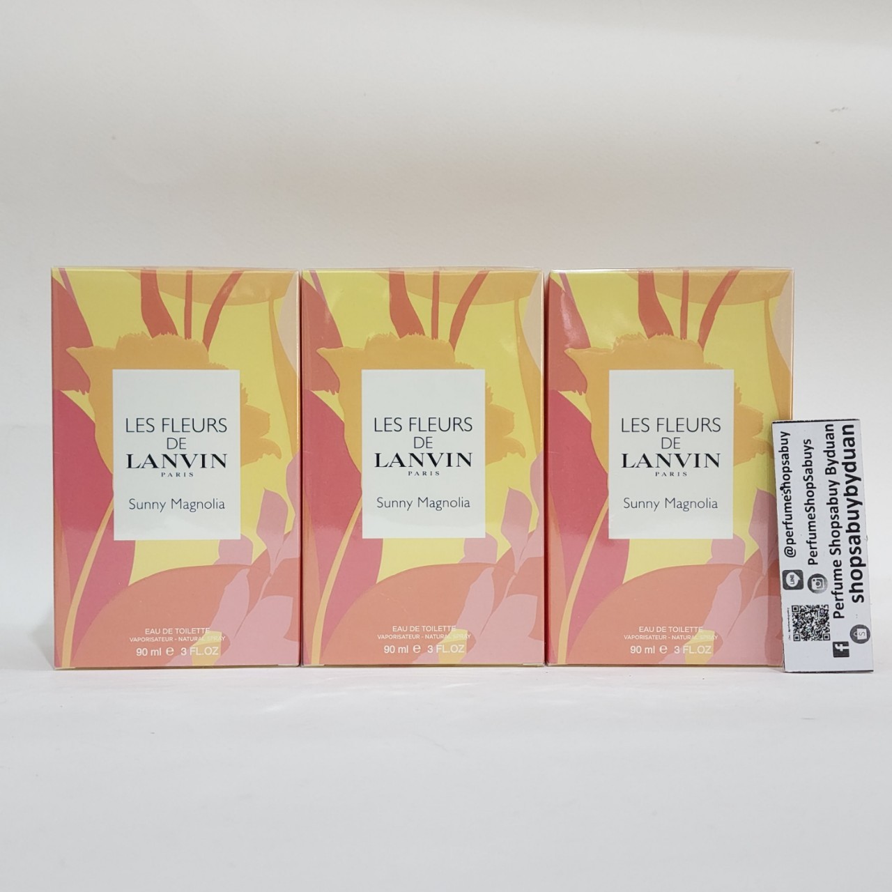 น้ำหอมแท้ Lanvin Les Fleurs Sunny Magnolia edt 90ml กล่องซีล
