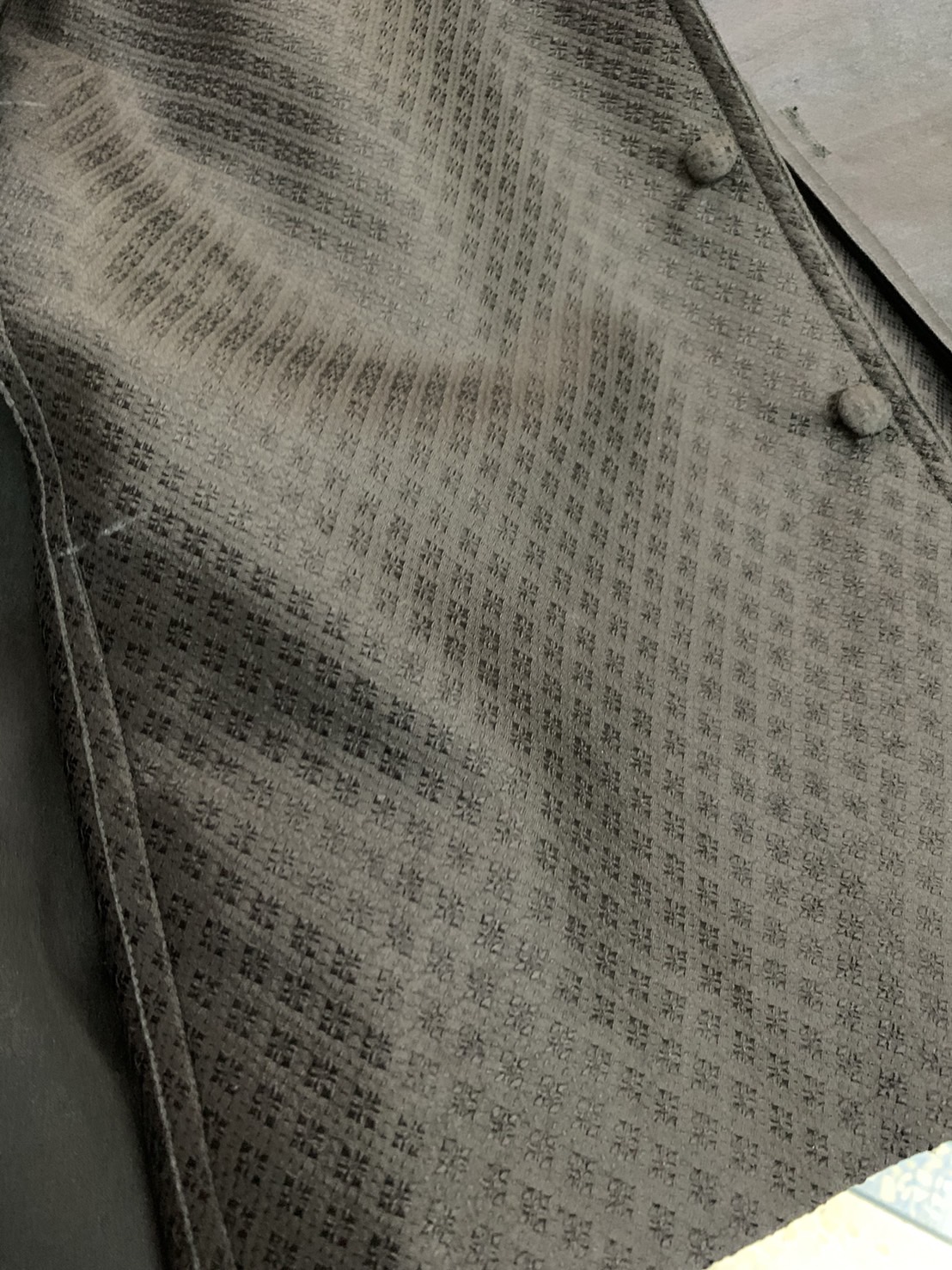 เสื้อซาฟารีคอปก แขนสั้น ไซต์ M สีดำสนิท รหัส DT-ST0110661