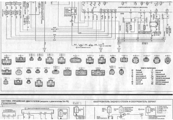 CD WIRING DIAGRAM TOYOTA CALDINA เครื่องยนต์ 3S-GE BEAMS VVT-i, 3S-GTE, 7A-FE, 3S-FE, 3C-TE