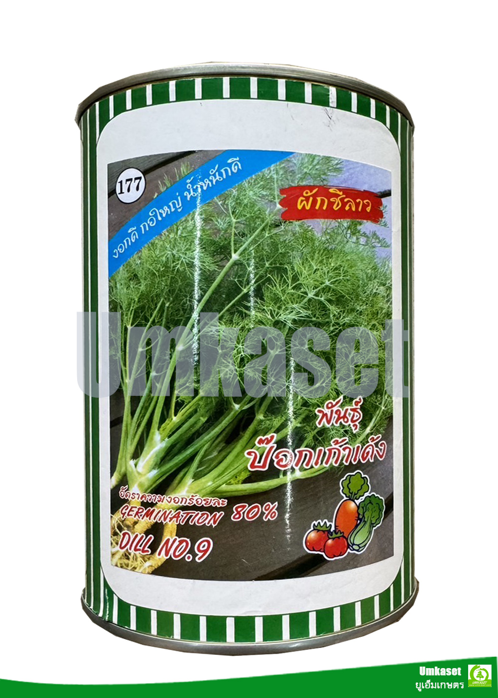 ผักชีลาว ป๊อก9เด้ง ตราปลาทอง 40 กรัม, 300 กรัม