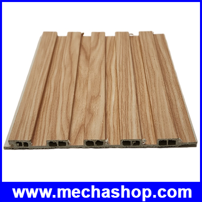 Great Wall Board ไม้เทียม ผนังไม้เทียมตกแต่งบ้าน ตกแต่งผนัง RF-061 Size: 150x2900mm 9mm Raw Material: Virgin