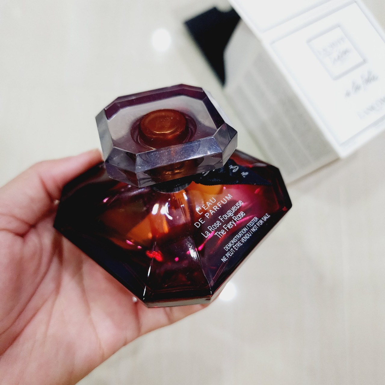 น้ำหอมแท้แบ่งขาย Lancome La Nuit Tresor The Fiery Rose EDP Lancome La Nuit Tresor à la Folie💕Travel Size #แบบทดลอง