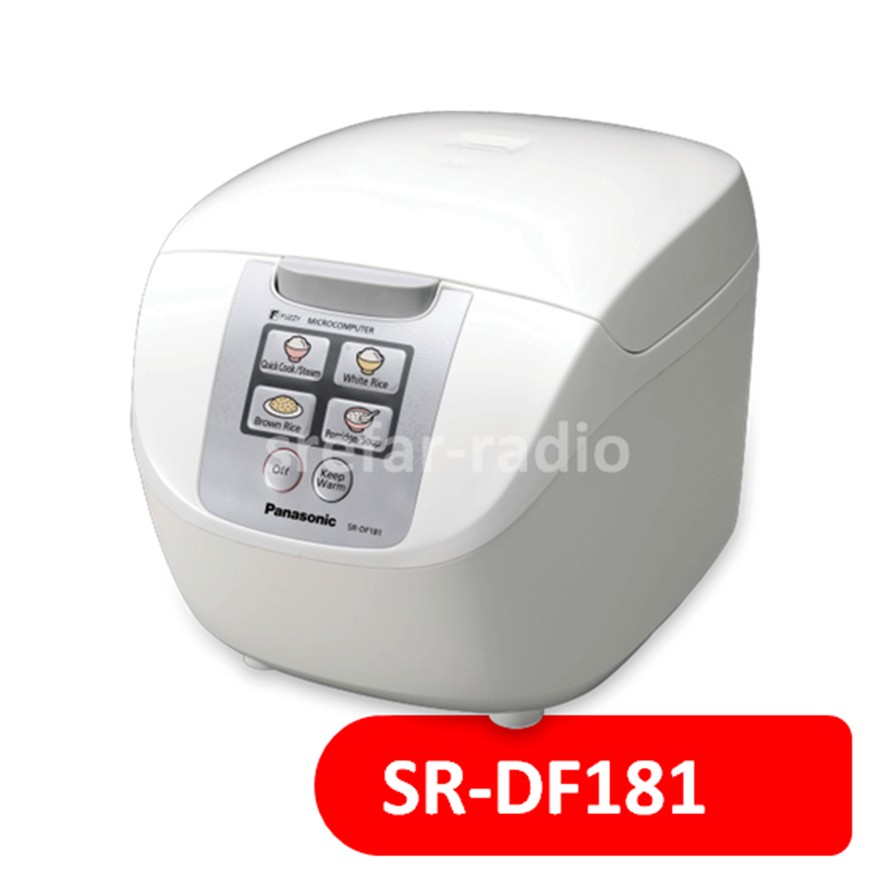 หม้อหุงข้าว Panasonic SR-DF181 1.8 ลิตร