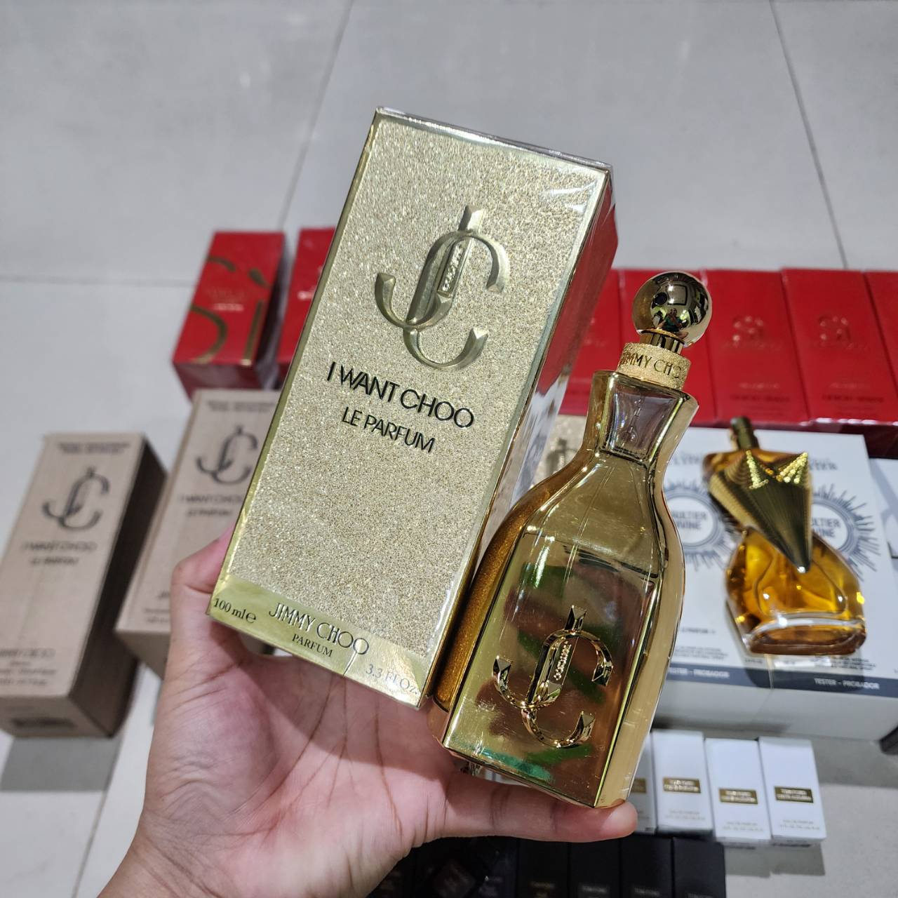 น้ำหอมแท้ Jimmy Choo I Want Choo Le Parfum 100ml กล่องซีล