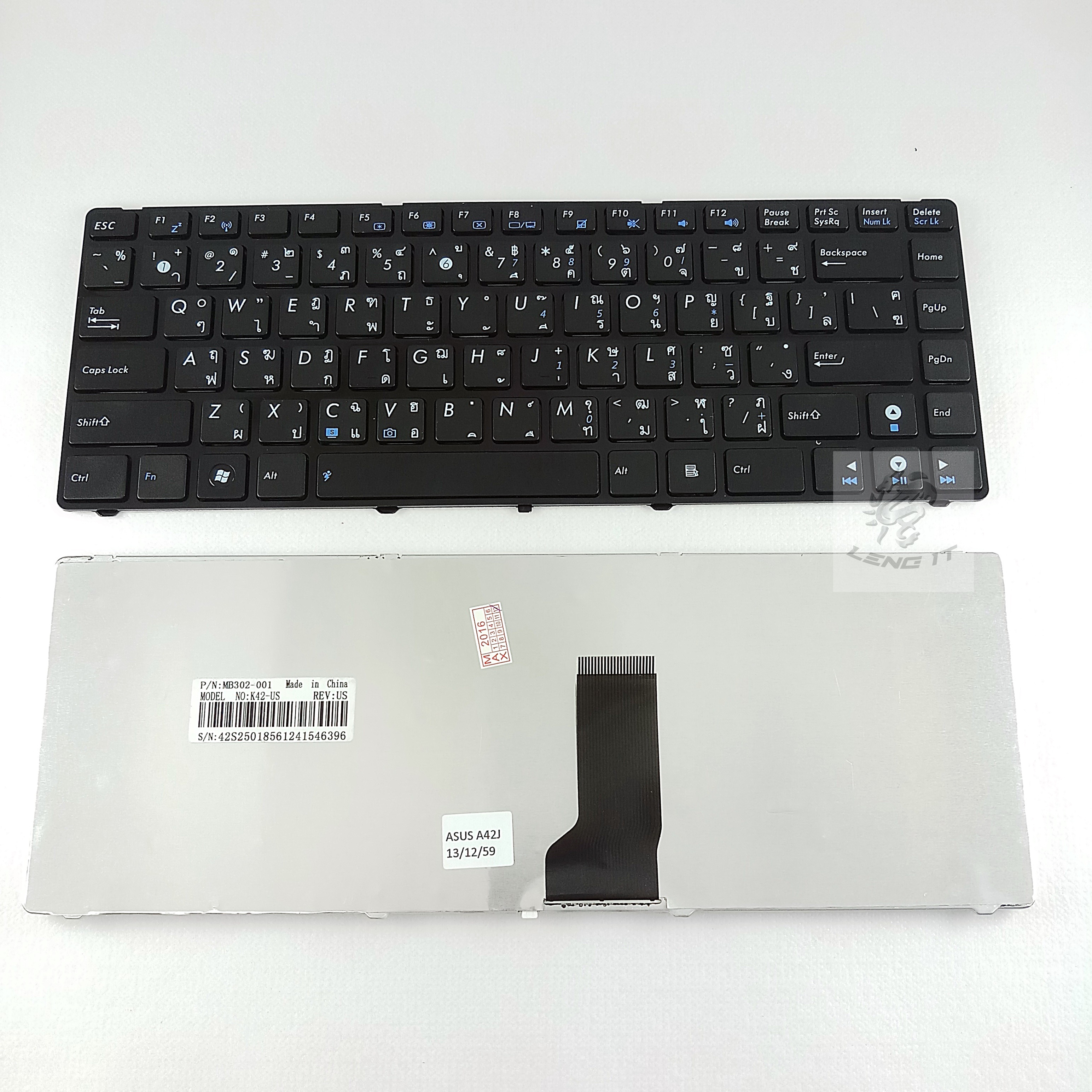 KEYBOARD ASUS A42J สีดำ