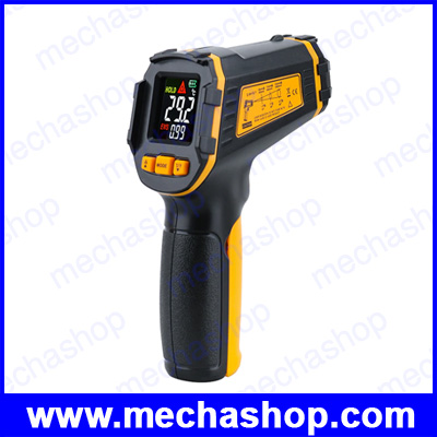 เครื่องวัดอุณหภูมิ แบบอินฟาเรด SMART SENSOR ST490+ Digital Non Contact Infrared Thermometer IR Aquarium Color LCD Display Laser Gun Pyrometer High Accuracy Temperature Tester