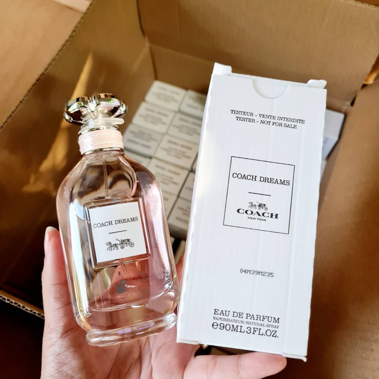 น้ำหอมแท้ Coach New York Dreams Eau de Parfum 90ml กล่องเทสเตอร์