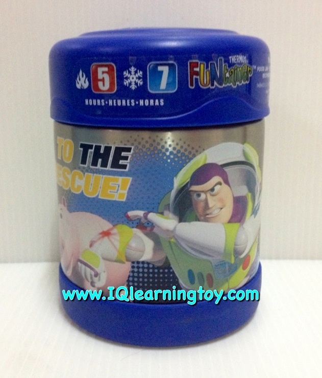 ขThermos Funtainer Food Jar,10-ounce capacity Toy Story design กระติกสูญญากาศแบบปากกว้าง ใส่อาหาร เก็บความร้อนเย็นได้นาน สะดวกสบาย ลายทอยสตอรี่ ส่งฟรี