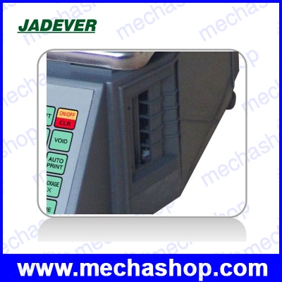 เครื่องชั่งดิจิตอล เครื่องชั่งคำนวณราคา 6kg/2g, 15kg/5g, 30kg/10g แสดงผลเป็นแบบ LED ทั้งสองด้าน หน้า-หลัง ขนาดจานชั่ง 360x440x175mm รุ่น JLP ยี่ห้อ JADEVER(ไต้หวัน)