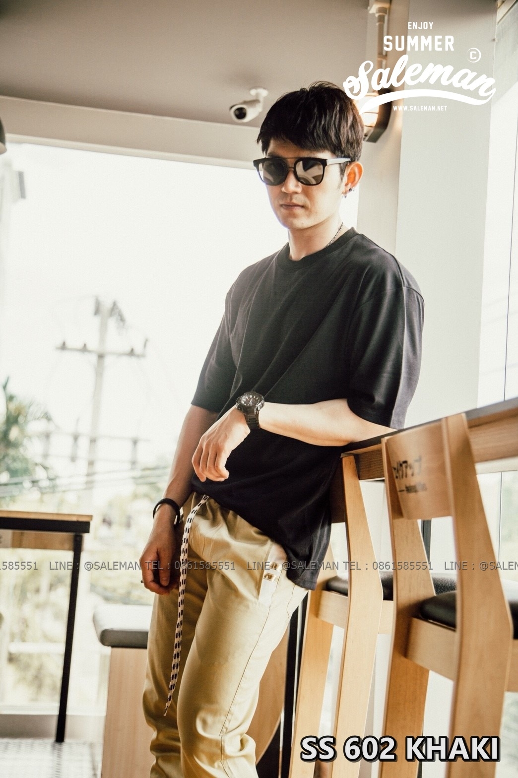 กางเกง JOGGER พรีเมี่ยม ผ้า COTTON รหัส SS 602 KHAHI