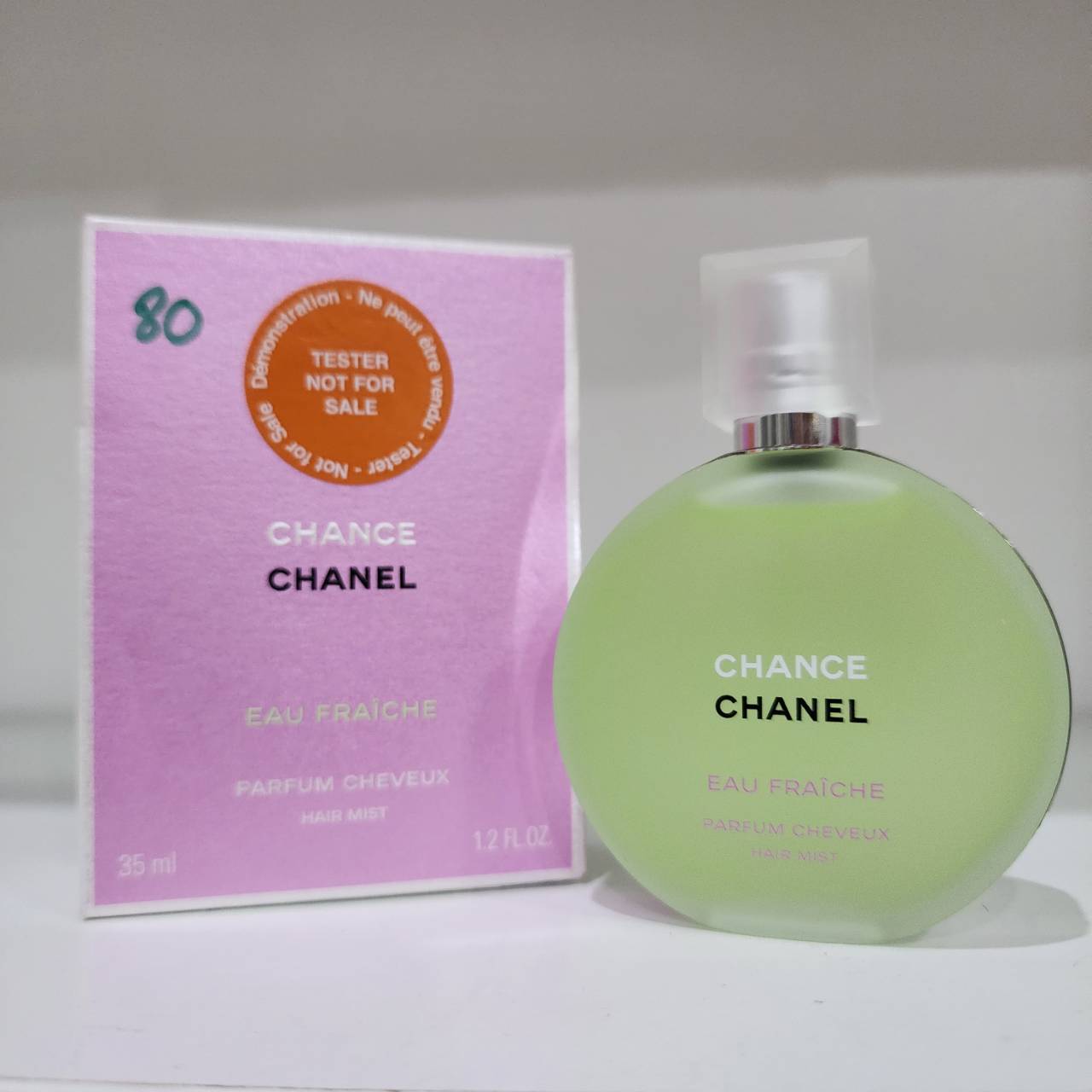 น้ำหอม Chanel CHANCE EAU FRAÎCHE 35ml Tester สเปรย์น้ำหอมสำหรับเส้นผม