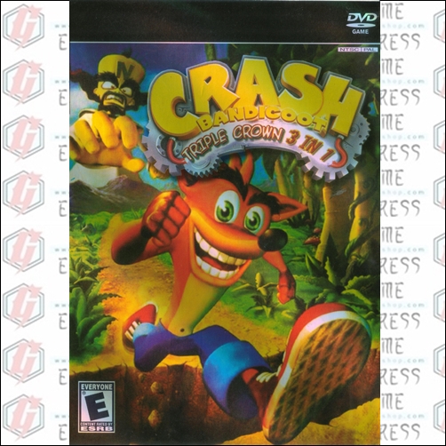 PS2: 3 in 1 Crash Bandicoot Triple Crown (U) [DVD] รหัส 703