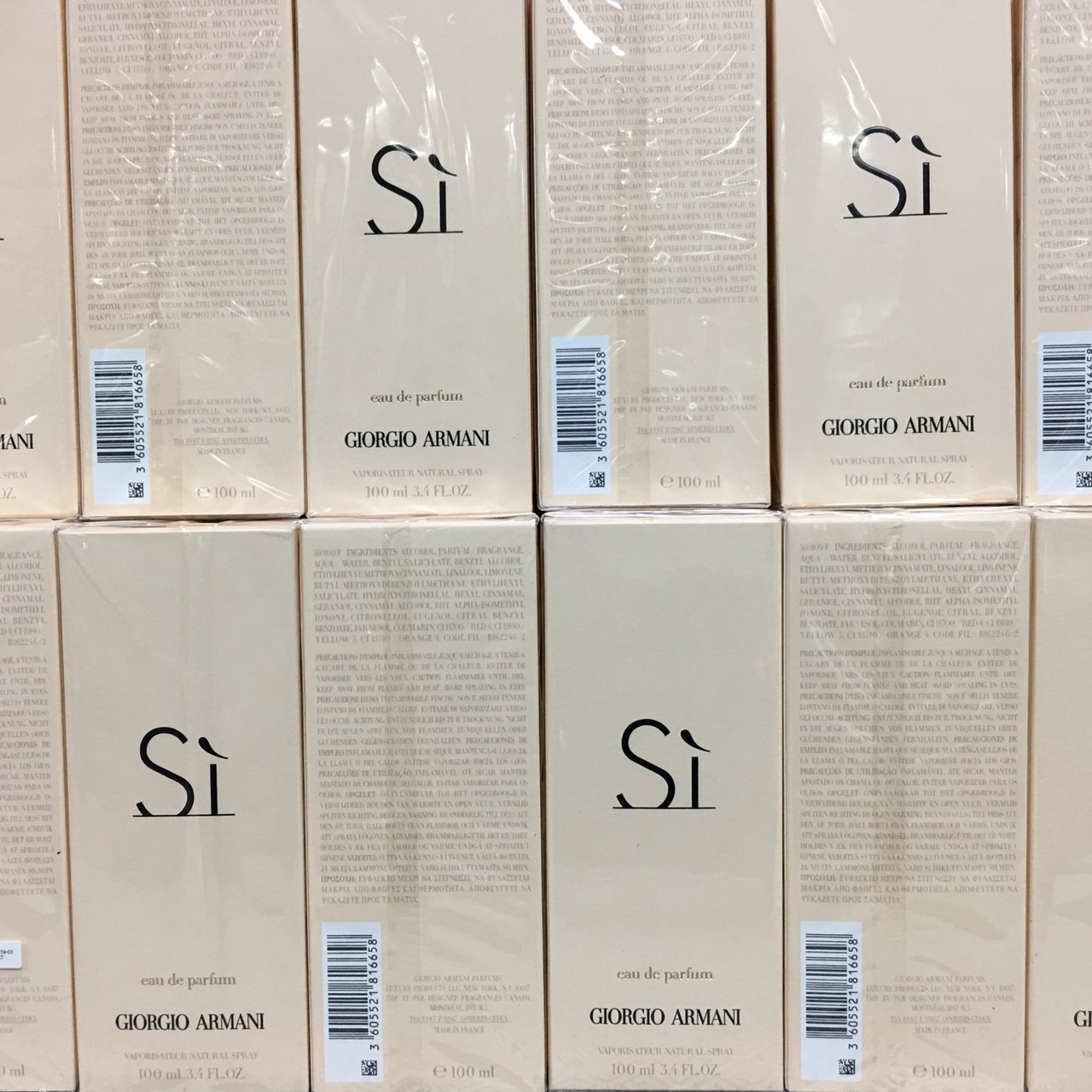 น้ำหอมแท้ Giorgio Armani Si Eau de Parfum100ml กล่องซีล