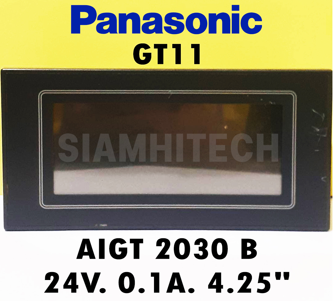 Programmable Display PANASONIC รุ่น GT11 (AIGT2030B) 240V. 0.1A 4.25" สินค้ามือ2 USED