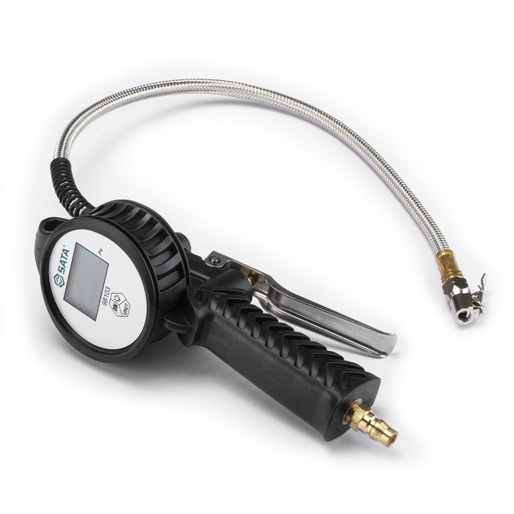 SATA 98103 ปืนเติมลมยางแบบดิจิตอล ซาต้า