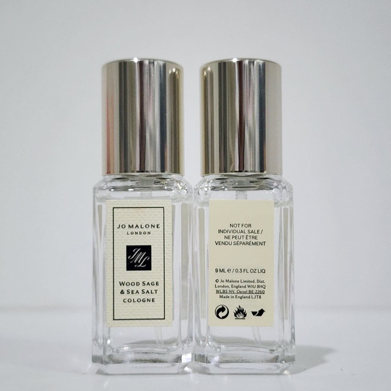 น้ำหอมจิ๋วมินิ Jo Malone Wood Sage & Sea Salt 9ml ( Mini Perfume น้ำหอมขนาดพกพา) น้ำหอมจิ๋วมินิแบบทดลองแบบสเปรย์ พกพาก็สะดวกใช้ฉีดตามจุดชีพจร