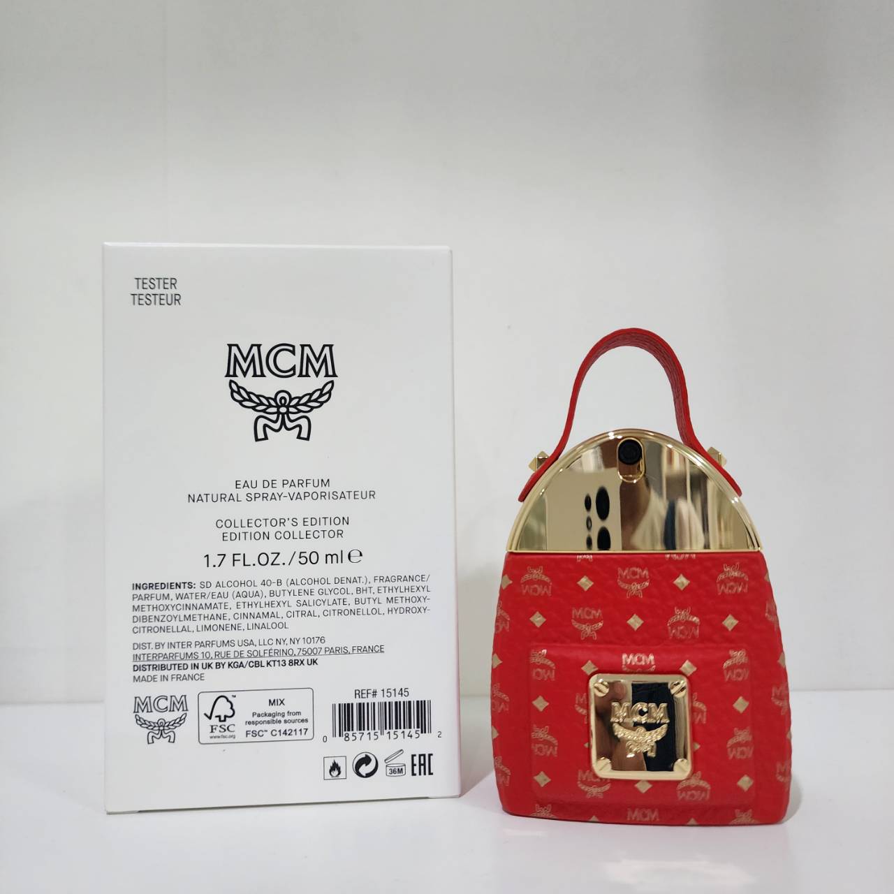 น้ำหอมแท้ MCM Eau de Parfum Collector's Edition 50ml กล่องเทสเตอร์