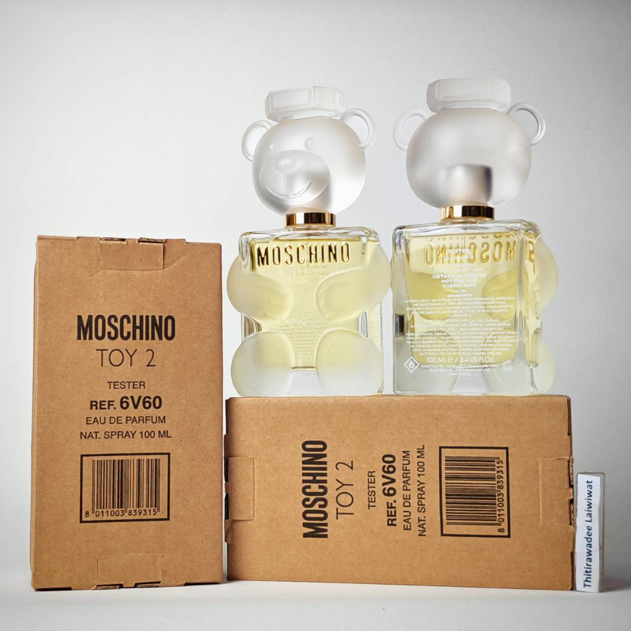 น้ำหอมแท้ Moschino toy 2 edition edp 100ml กล่องเทส