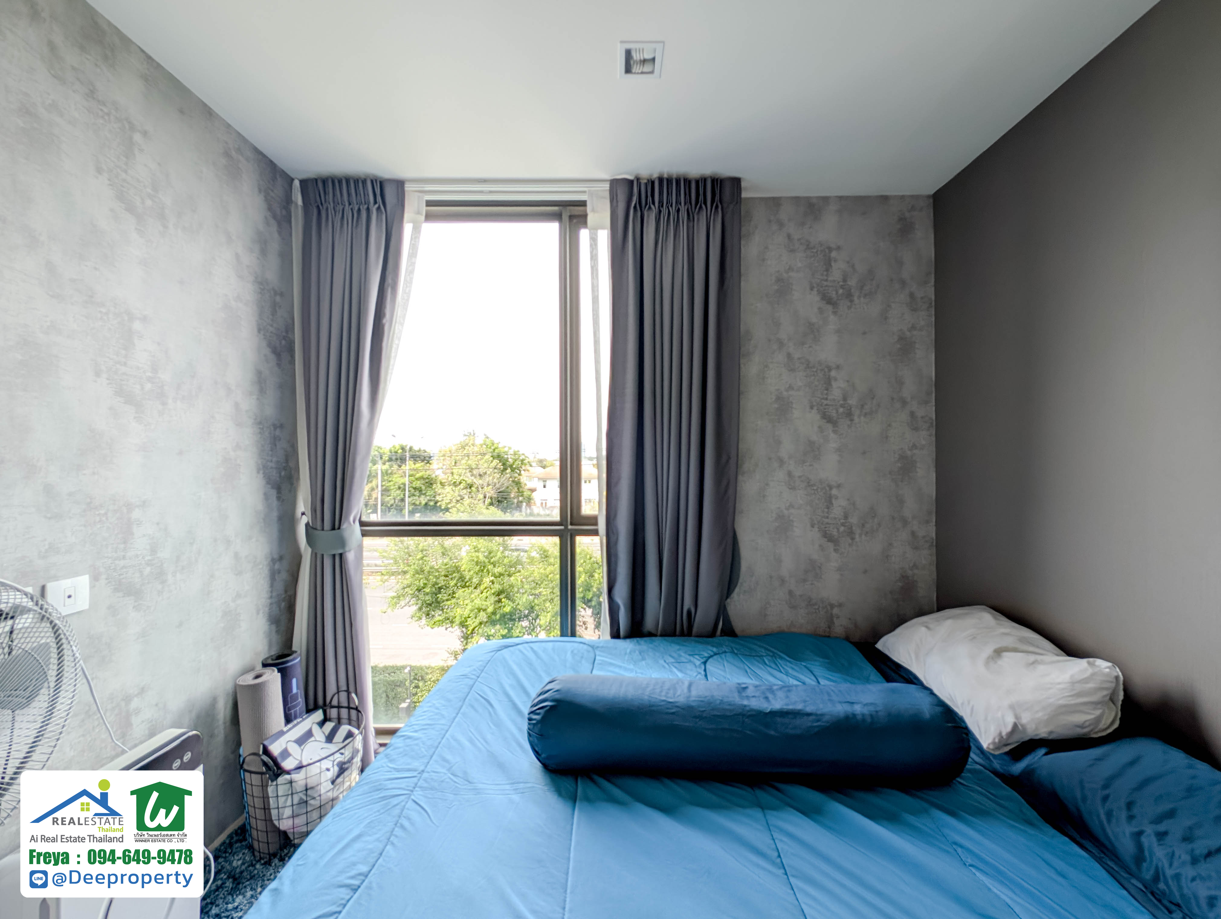 🏡 คอนโดแต่งสวย ห้องใหญ่ 2 ห้องนอน 1 ห้องน้ำ ตกแต่งครบ พร้อมอยู่! แชมเบอร์ส เฌอ รัชดา-รามอินทรา ราคาถูก