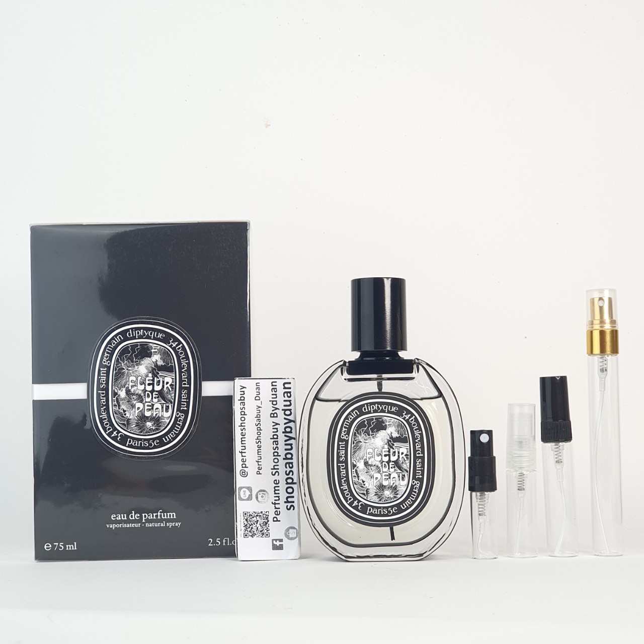 น้ำหอมแท้แบ่งขาย Diptyque Fleur De Peau EDP 💕Travel Size แบบทดลอง