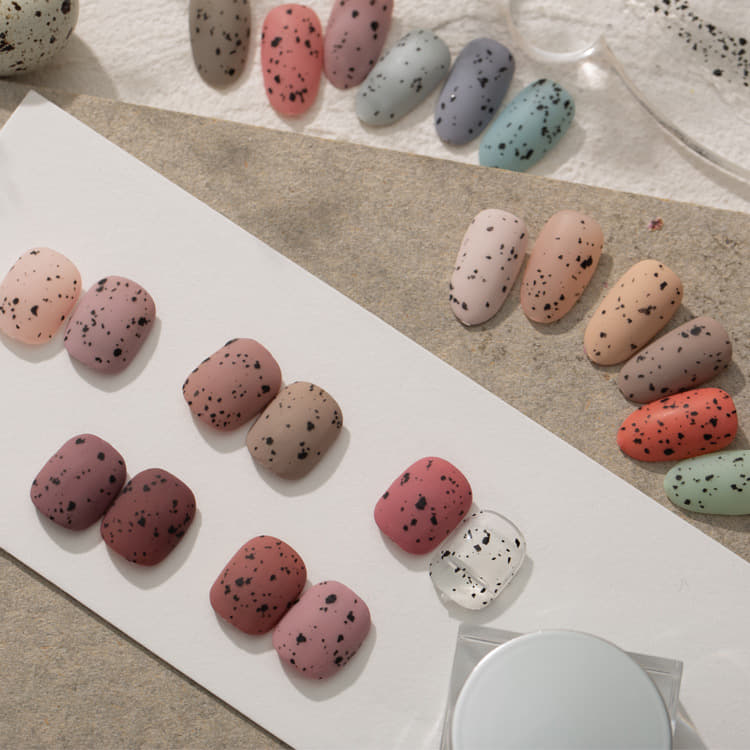 เจลไข่นก เจลเปลือกไข่ สีไข่นกกระทา Jiwa 12ml.