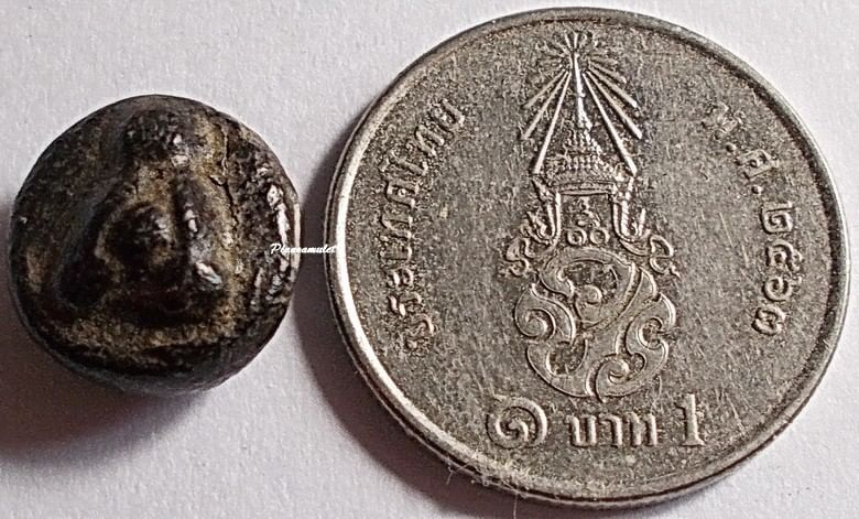 พระปิดตา จิ๋ว เนื้อผงคลุกรัก หลวงพ่อเชย วัดโพธิ์ทองล่าง นนทบุรี