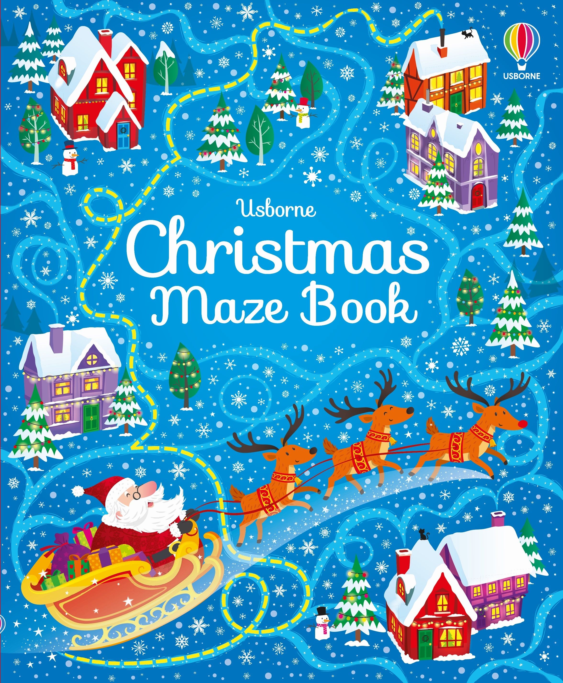 Usborne Book and Jigsaw Christmas Maze 300 Pieces age 5+