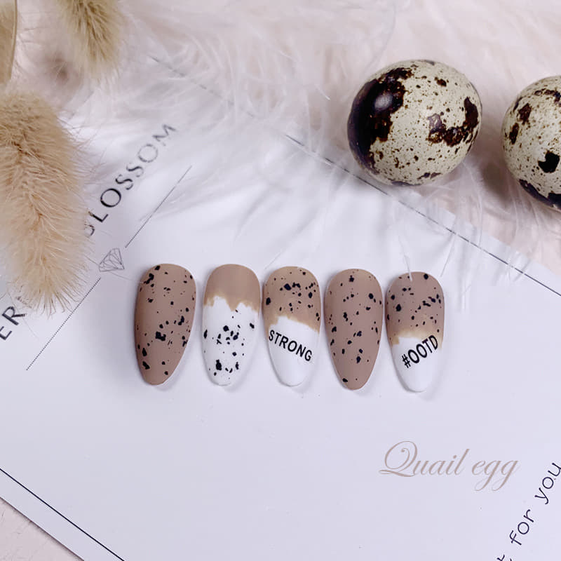 เจลไข่นก เจลเปลือกไข่ สีไข่นกกระทา Jiwa 12ml.