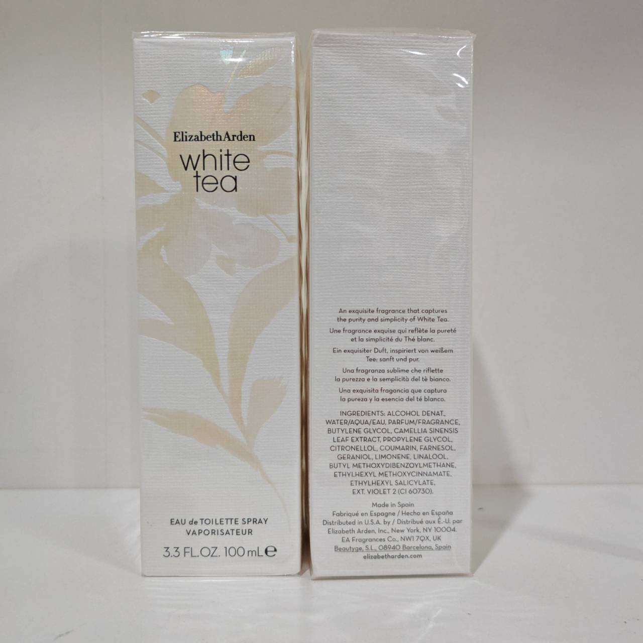 น้ำหอมแท้ Elizabeth Arden White Tea Eau de Toilette 100ml กล่องซีล