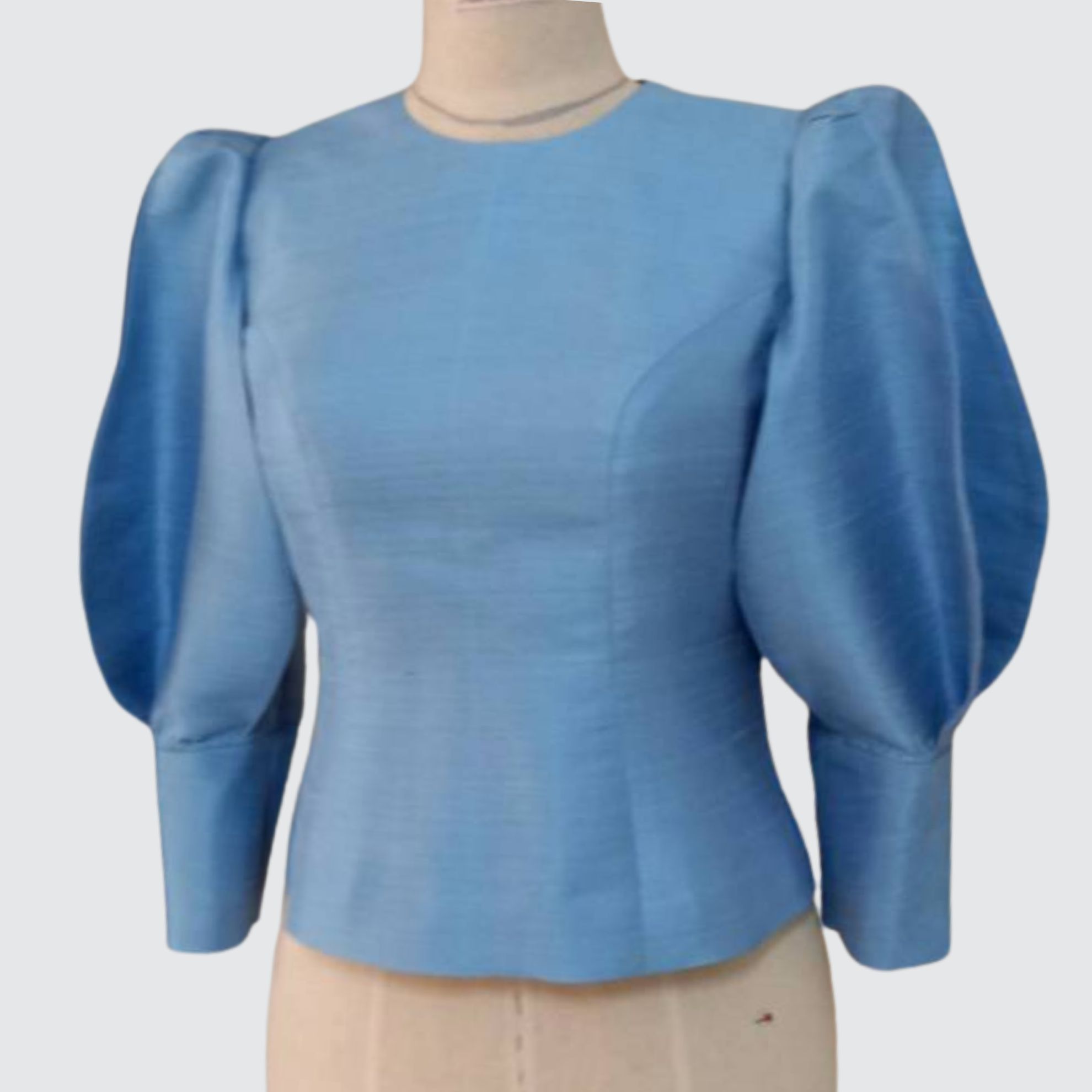 เสื้อผู้หญิง ตัดเย็บจากผ้าไหมสีพื้น เนื้อหยาบ ไหมแท้ 100% | ตัดเย็บตามรูปร่าง | เลือกผ้า ส่งไซส์ได้