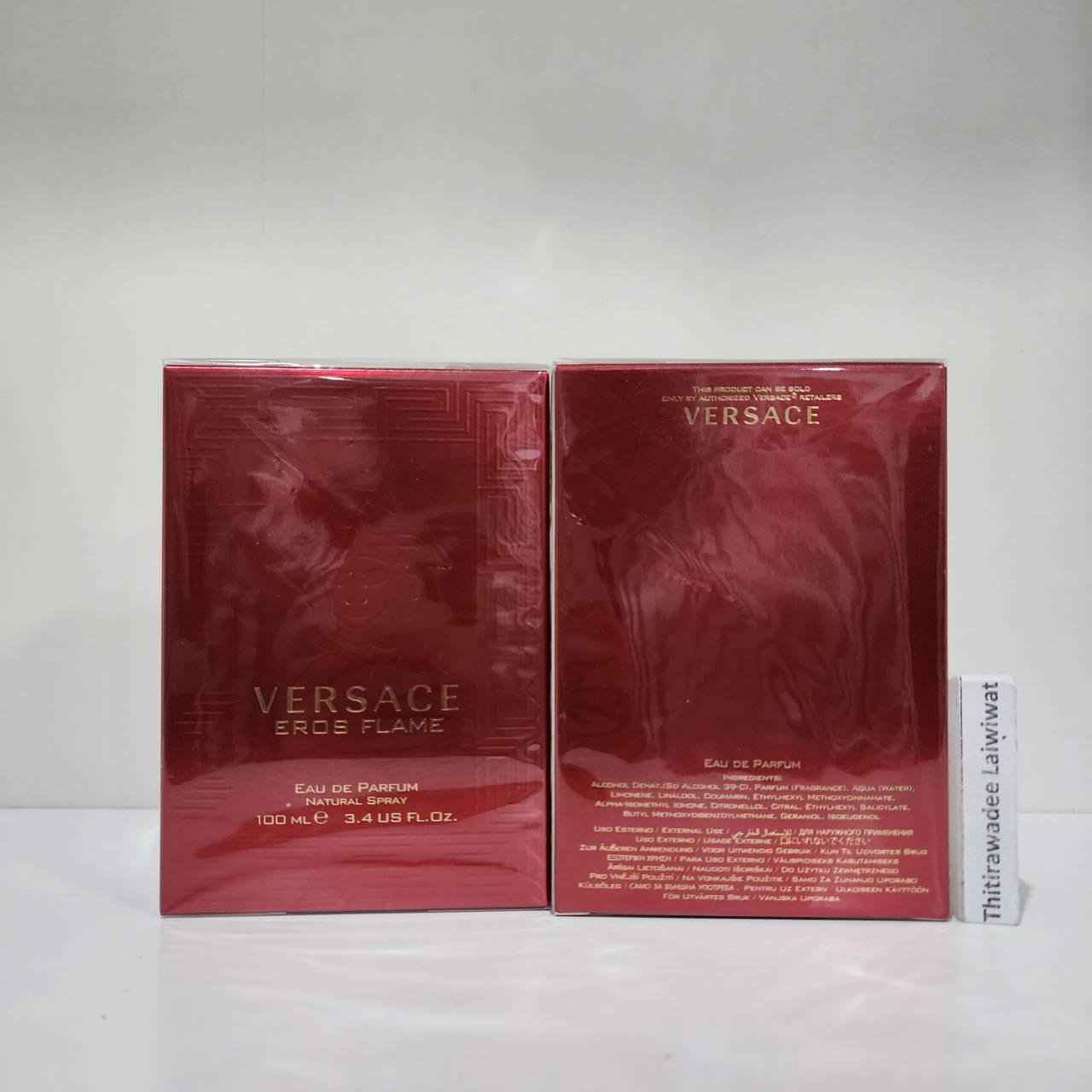 น้ำหอมแท้ Versace Eros Flame EDP 100ml กล่องซีล