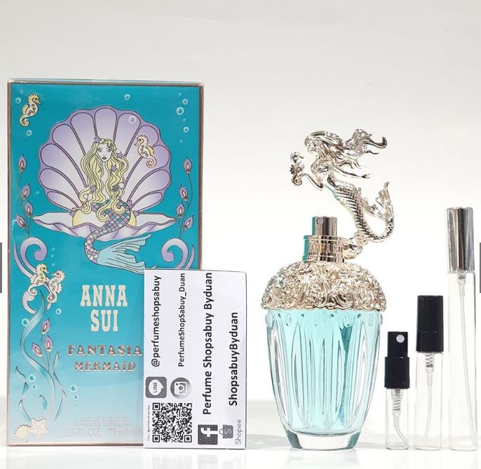 น้ำหอมแท้แบ่งขาย Anna Sui Fantasia Mermaid จ 💦แบ่ง 💕Travel Size แบบทดลอง