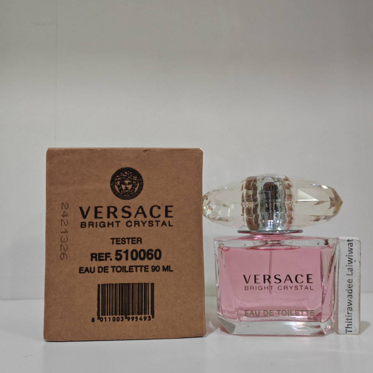 น้ำหอม Versace Bright Crystal EDT 90ml กล่องเทสเตอร์