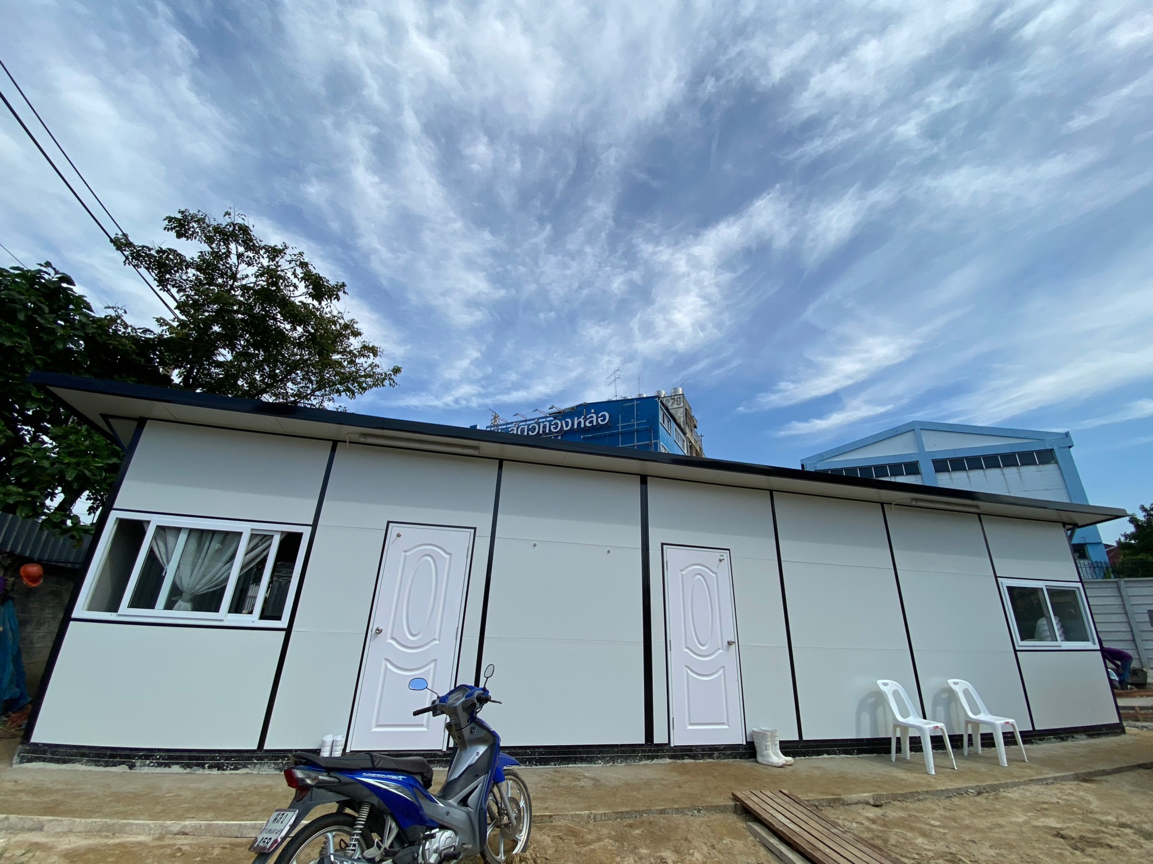 ออฟฟิศสำเร็จรูป ไซต์ออฟฟิศ ขนาด 3.60x12.36 เมตร บางพลัด