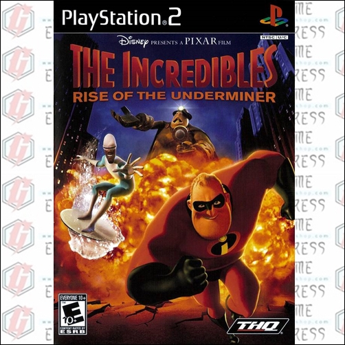 PS2: The Incredibles - Rise Of The Underminer (U) [DVD] รหัส 1289