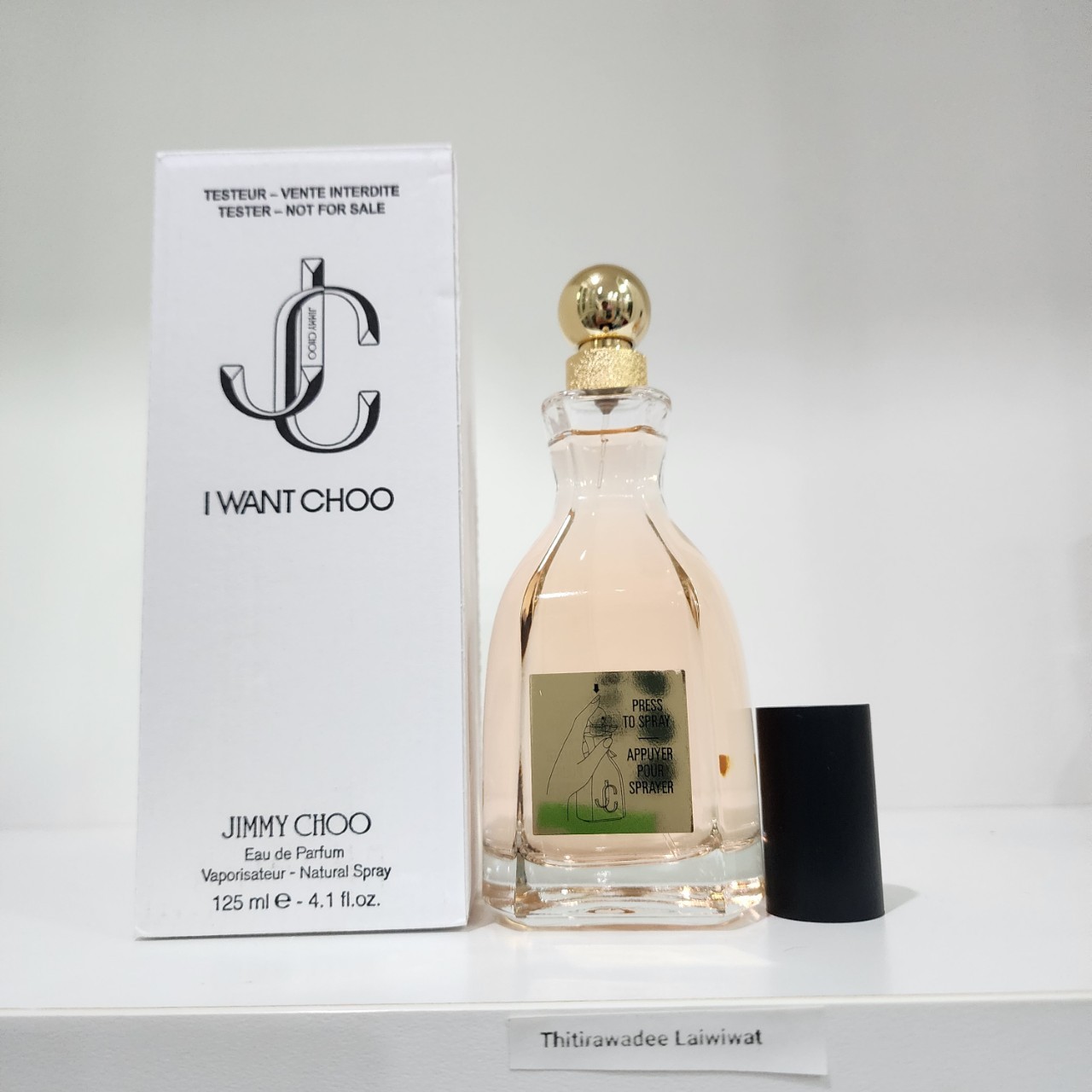 น้ำหอมแท้ Jimmy Choo I Want Choo EDP 125ml กล่องเทสเตอร์