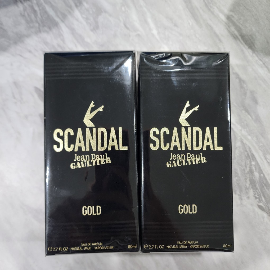 น้ำหอมแท้ Jean Paul Gaultier Scandal Gold EDP 80ml กล่องซีล