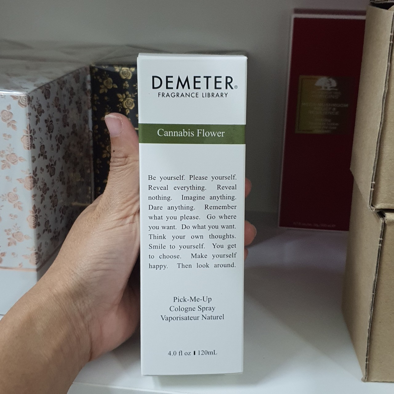 น้ำหอมแท้ Demeter Cannabis Flower cologne Spray 120ml กล่องจริง