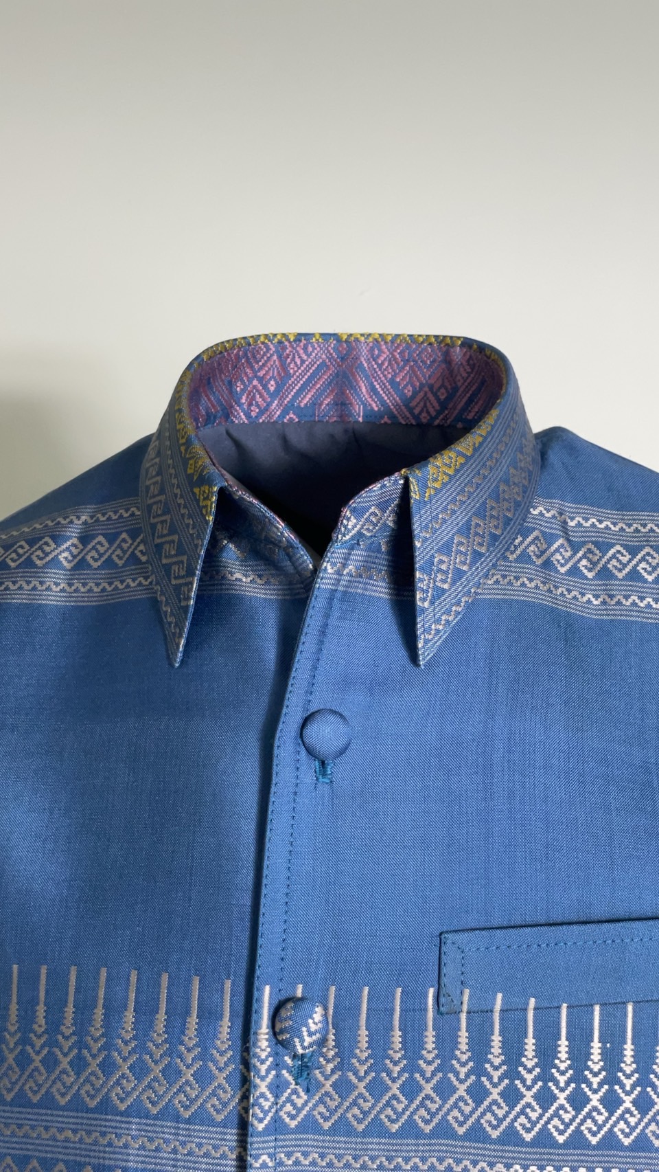 แบบตัดเสื้อสูทซาฟารี แขนสั้น (ไม่รวมผ้า) chobmai x ARW รหัส CUT-ARW-0519672