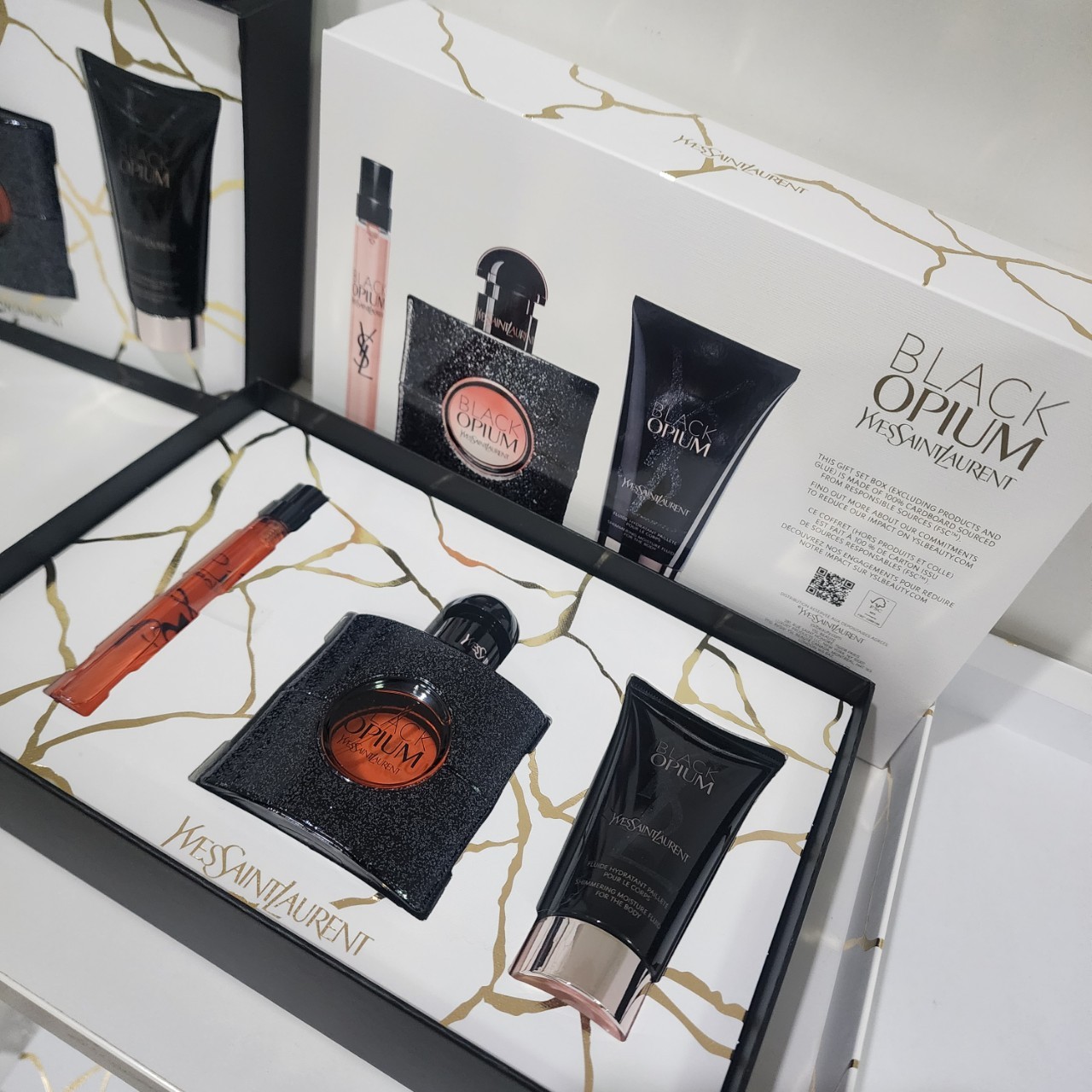 น้ำหอมแท้ YSL Black Opium EDP 50ml Gift Set 2024