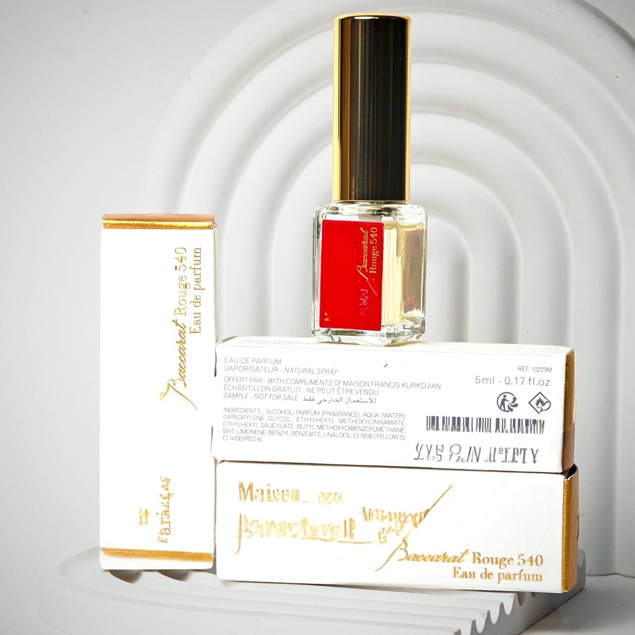 น้ำหอมจิ๋วมินิ MFK Baccarat Rouge 540 Eau de Parfum 5ml แบบสเปรย์